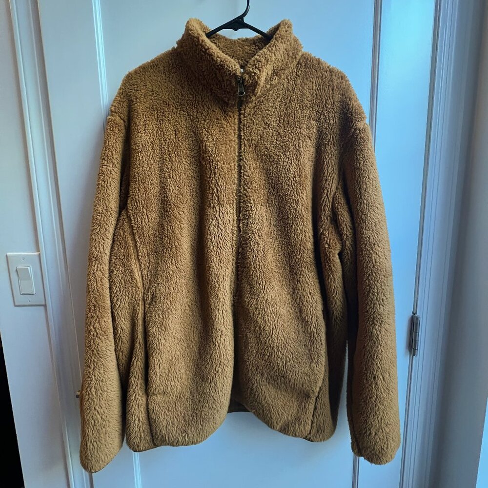 Uniqlo | Men's Fluffy Yarn Fleece Full-Zip Jacket